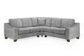 Nebraska Slate Large Corner Sofa – Spacious Fabric Corner Sofa