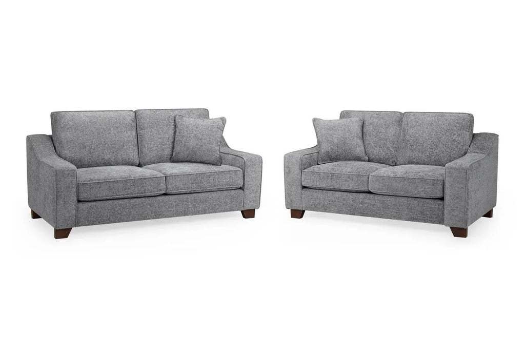 Nebraska 3 + 2 Sofa Set – Classic Fabric Sofa Suite for Family Living