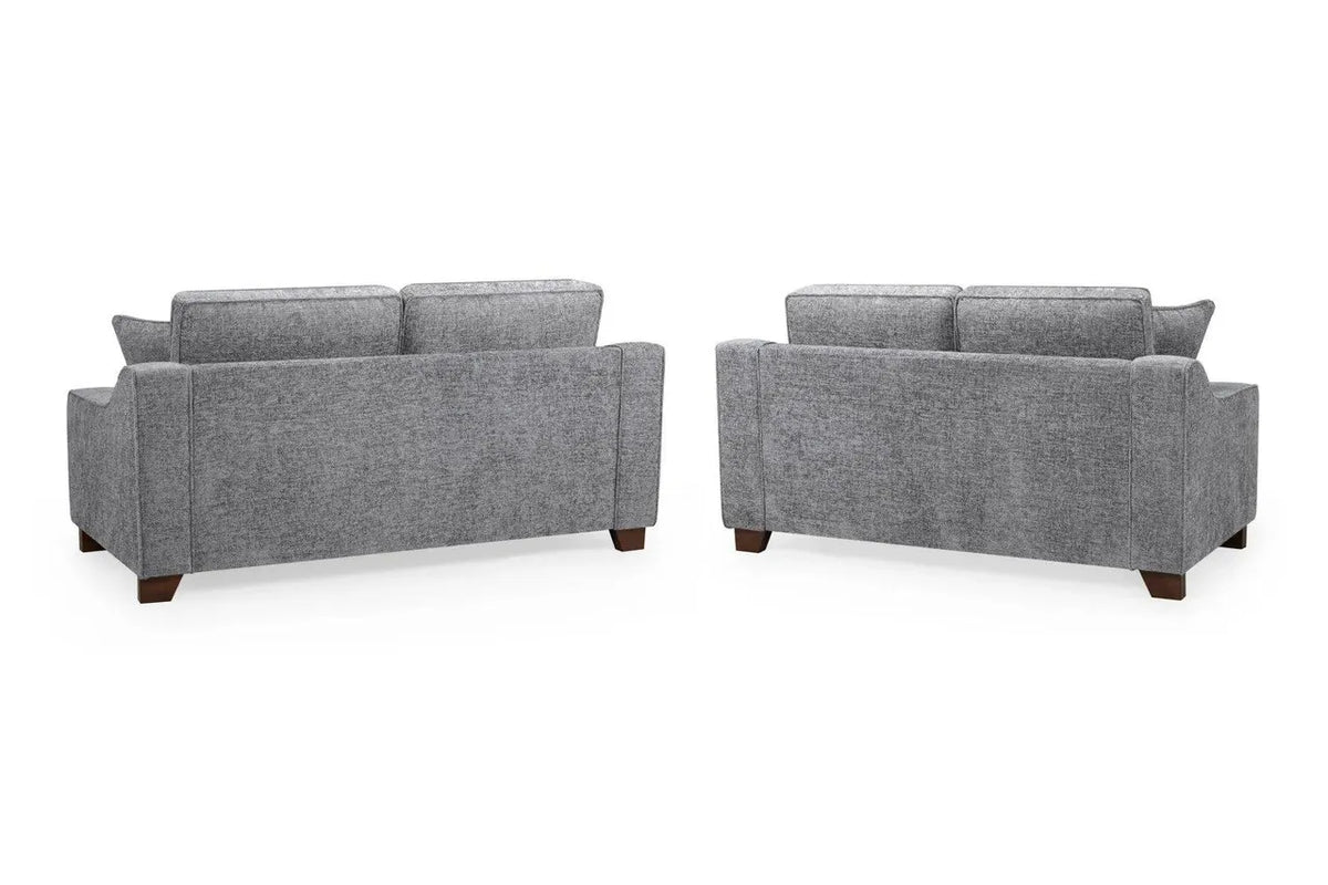 Nebraska 3 + 2 Sofa Set – Classic Fabric Sofa Suite for Family Living