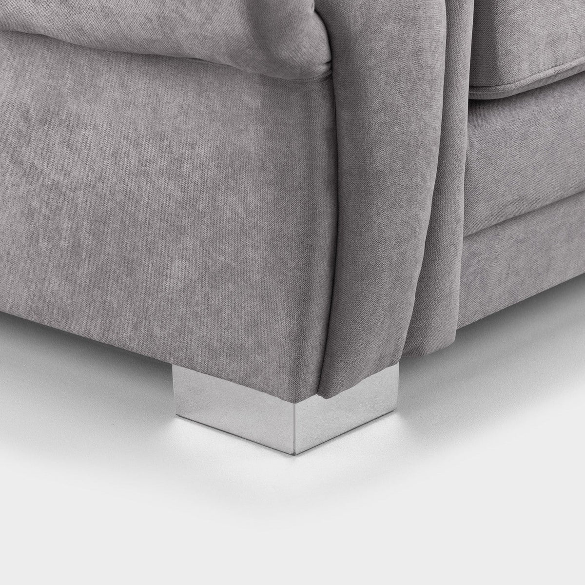 Verona Fabric Sofa Scatterback 2 Seater Grey Or Black
