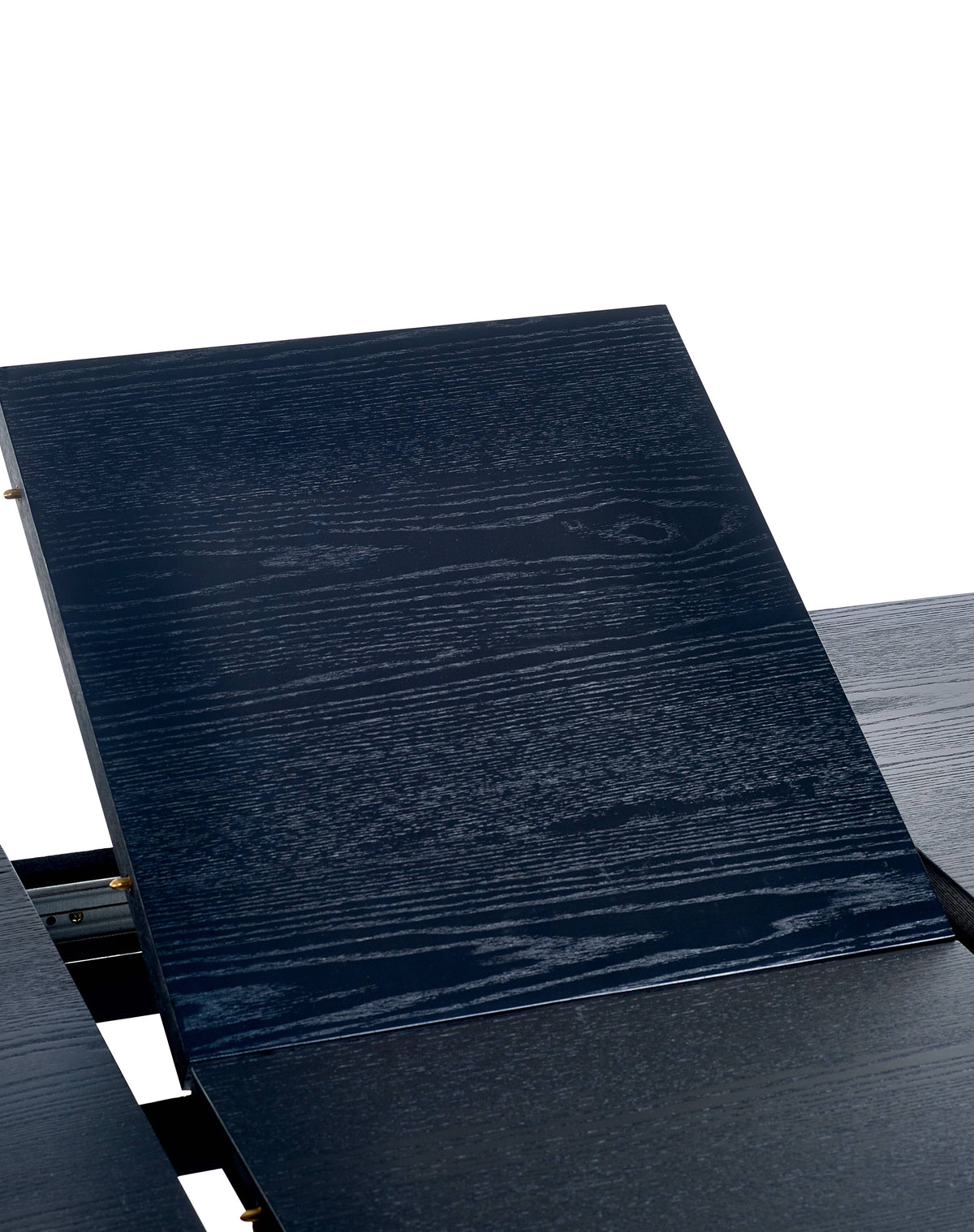 Louis Black Fluted Extending Dining Table