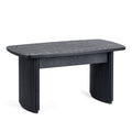 Louis Black Fluted Compact Coffee Table