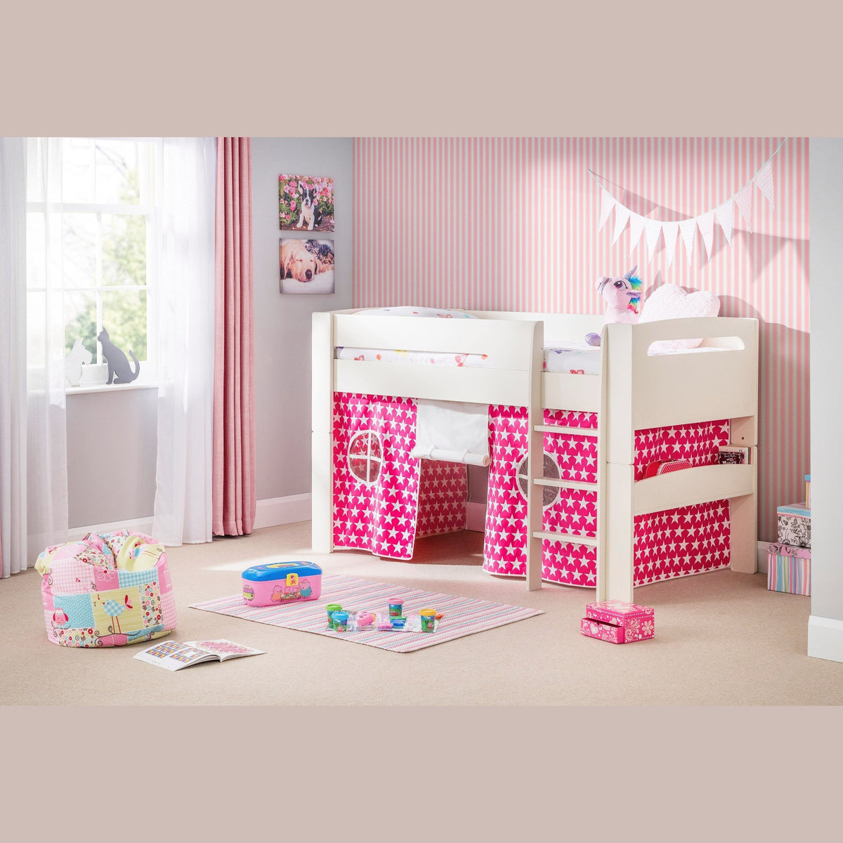 Pluto Pink Star Tent