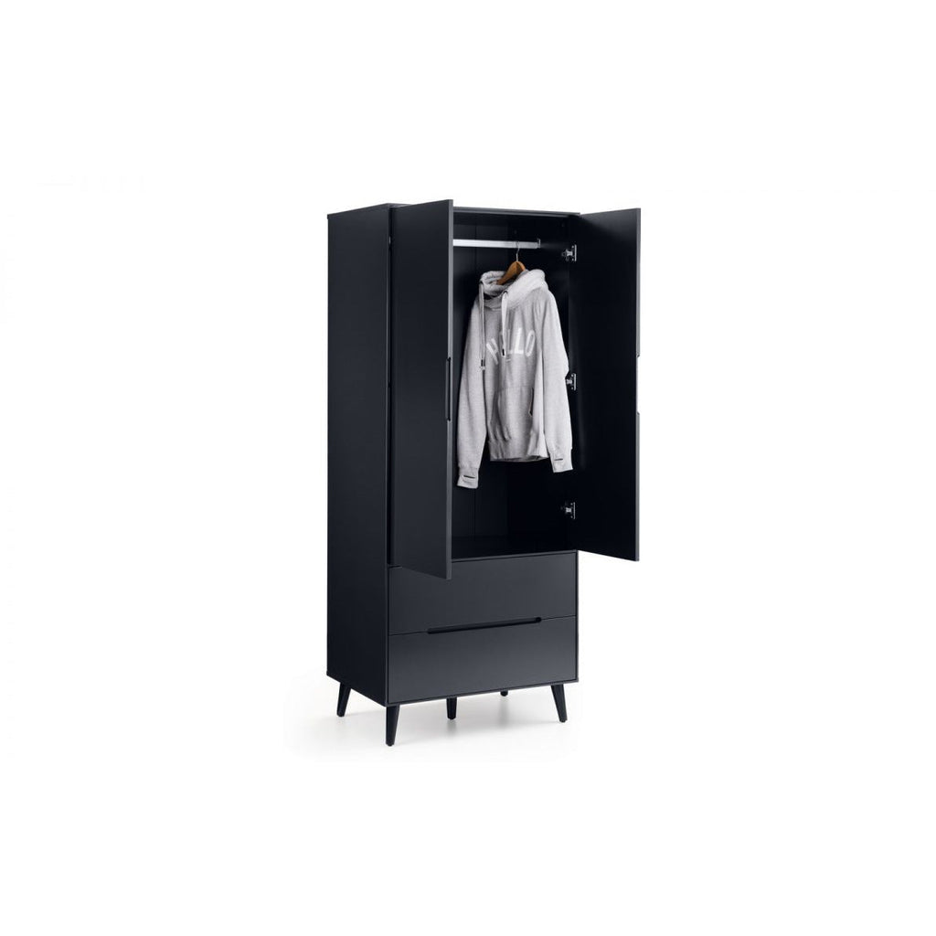 Alicia Combination Wardrobe - Anthracite