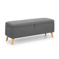 Astrid Blanket Box - Grey