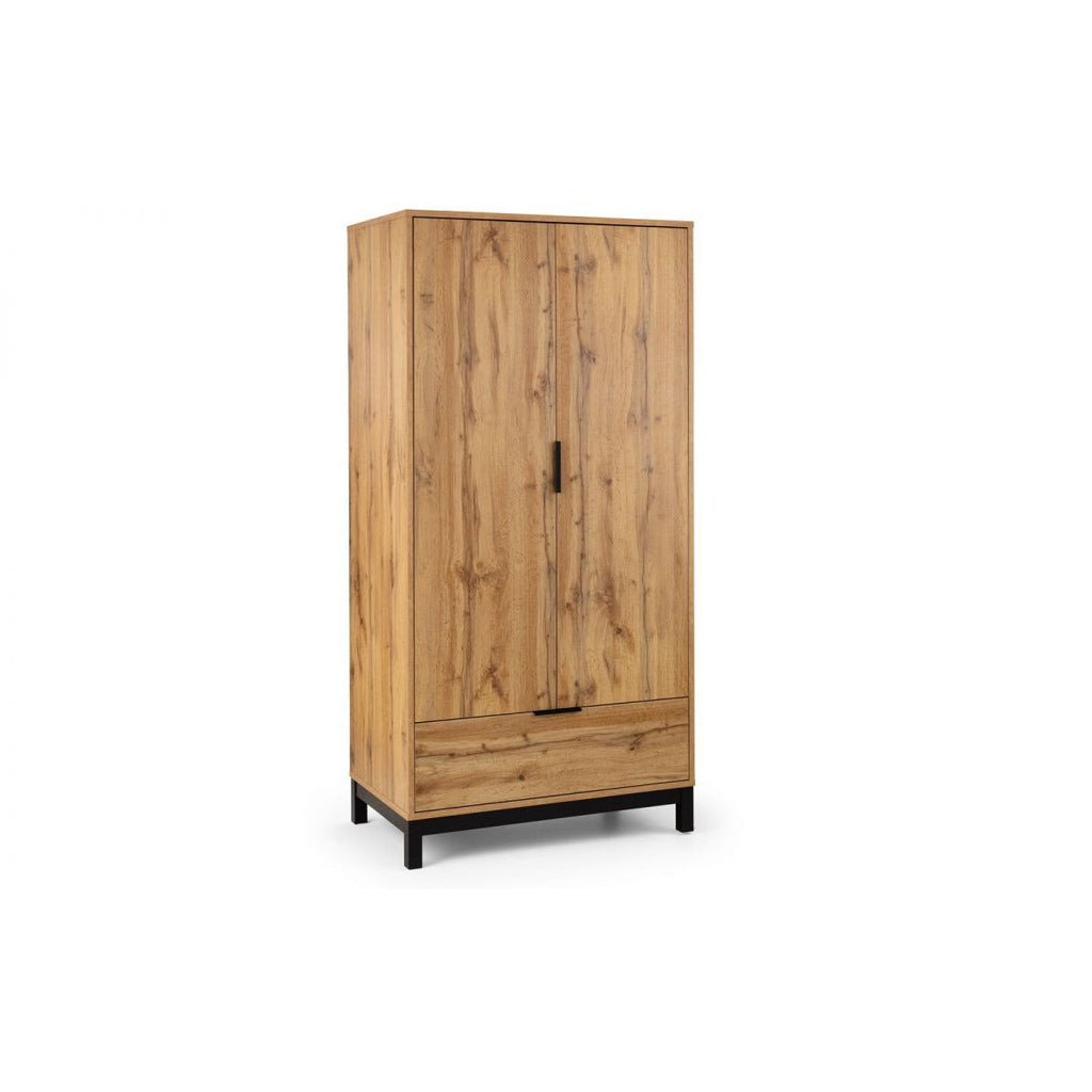 Bali 2 Door 1 Drawer Wardrobe