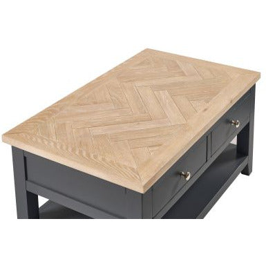 Bordeaux Coffee Table - Dark Grey