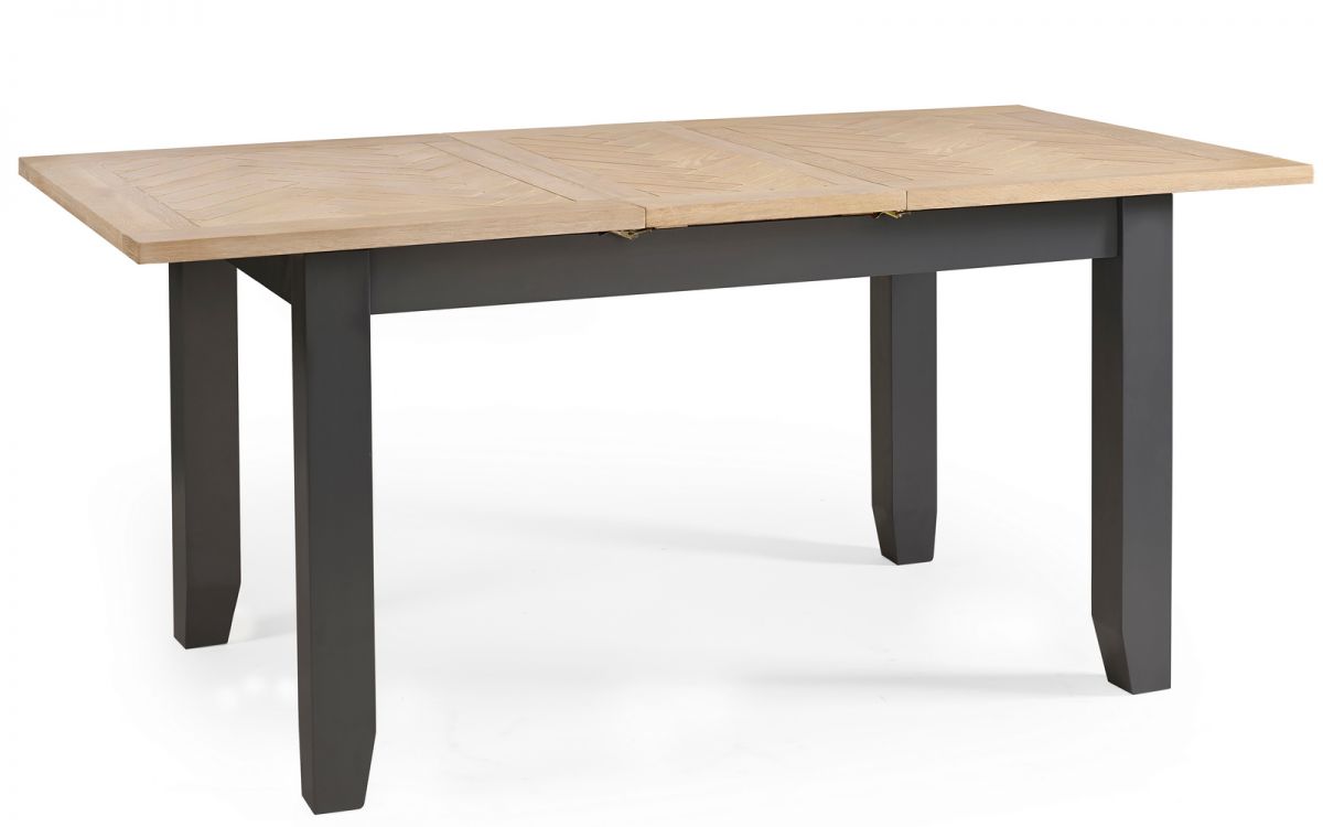 Bordeaux Dining Set (6 Chairs) - Dark Grey