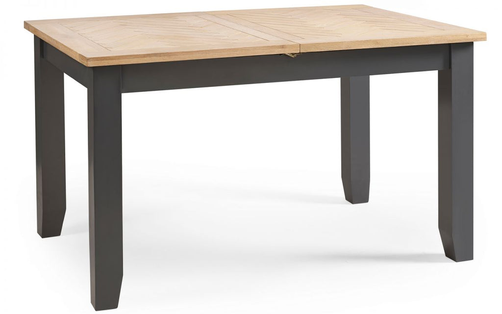 Bordeaux Dining Set (6 Chairs) - Dark Grey