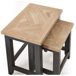 Bordeaux Nest of Tables - Dark Grey