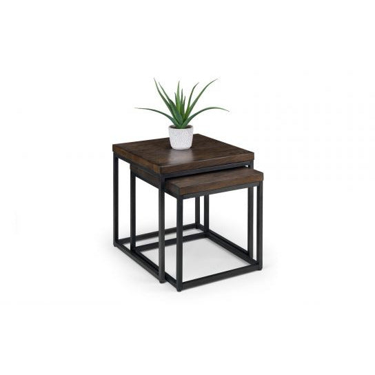 Brooklyn Nesting Coffee Tables - Dark Oak