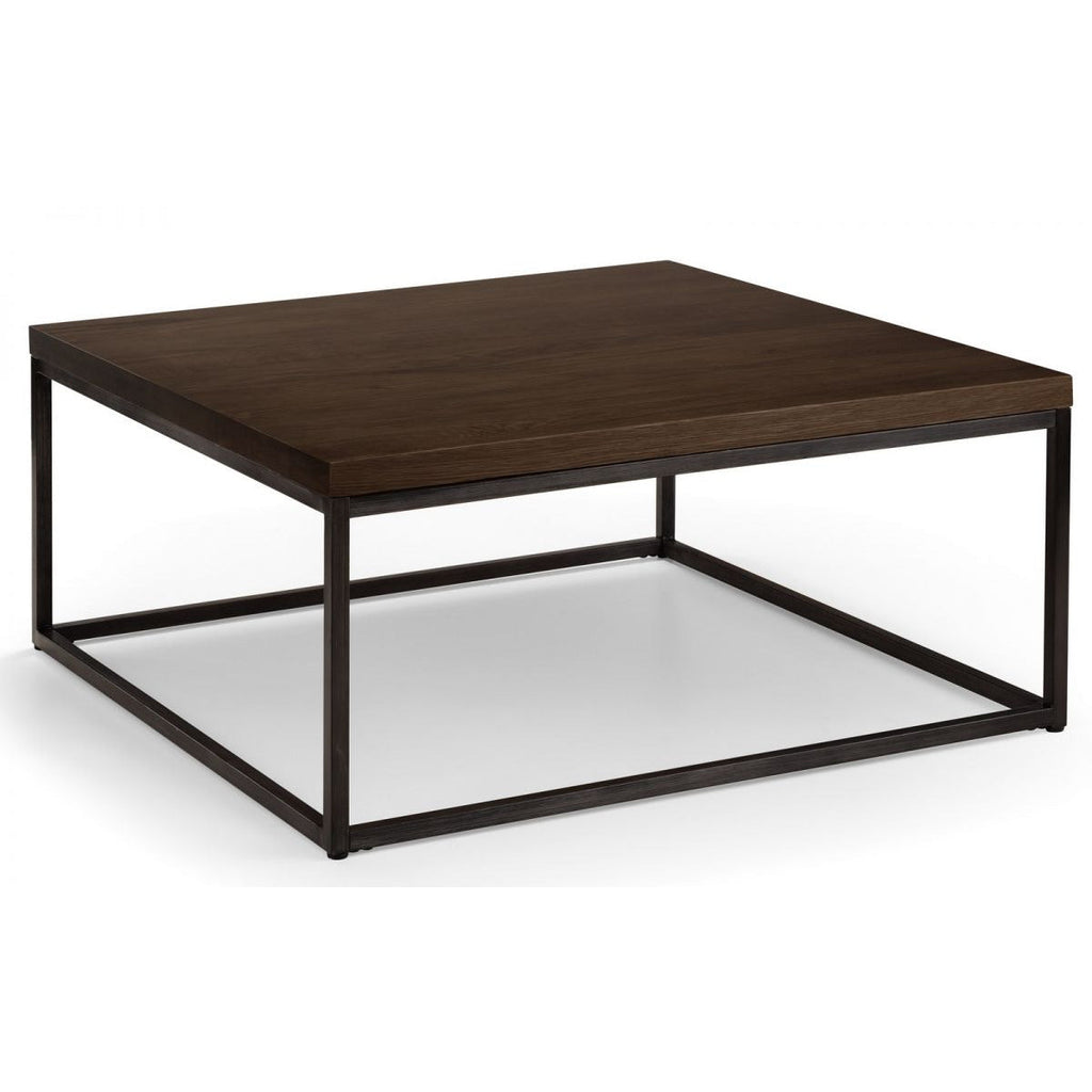 Brooklyn Square Coffee Table - Dark Oak