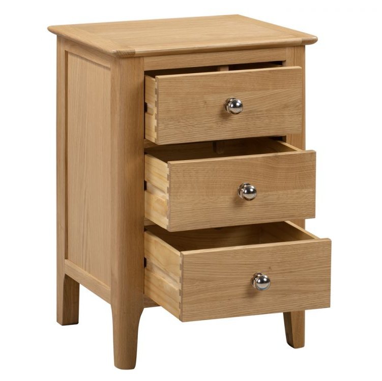 Cotswold 3 Drawer Bedside