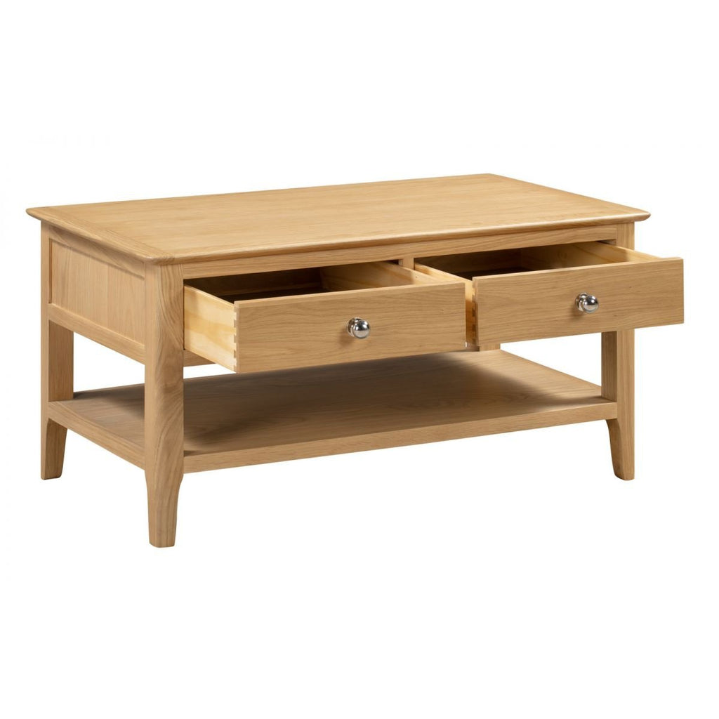 Cotswold Coffee Table with 2 Drawers