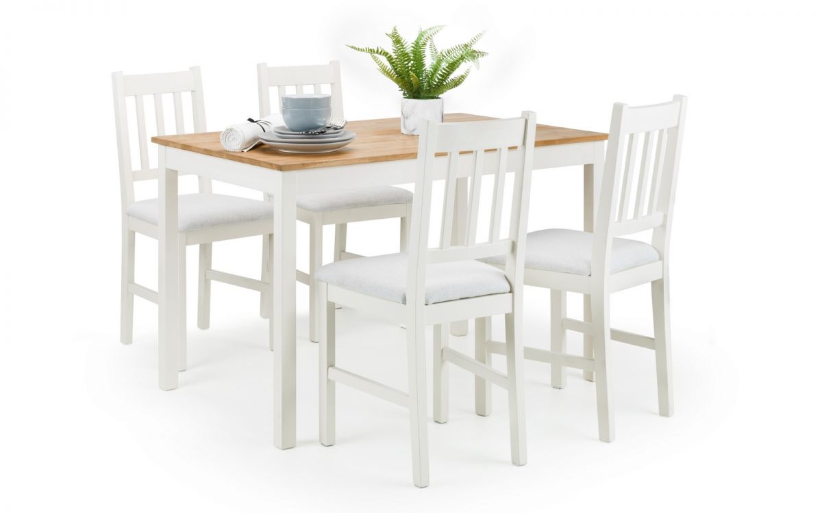 Coxmoor Ivory & Oak Dining Set