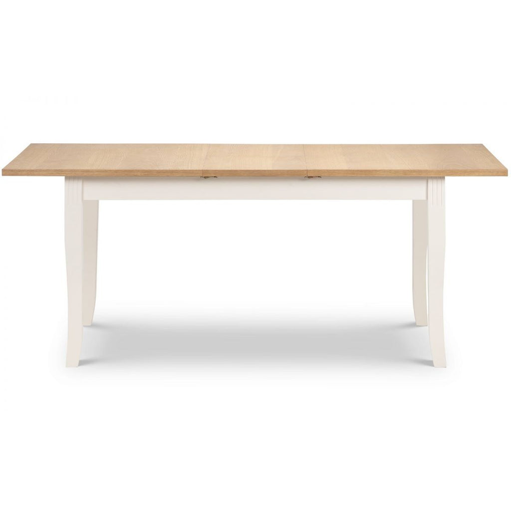 Davenport Extending Dining Table - Oak/White