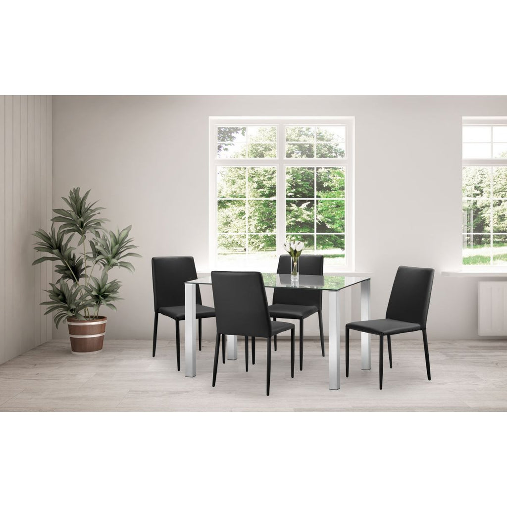 Jazz Stacking Chair - Black