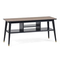 Findlay Media Unit - Walnut & Black