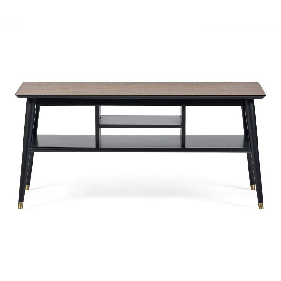 Findlay Media Unit - Walnut & Black