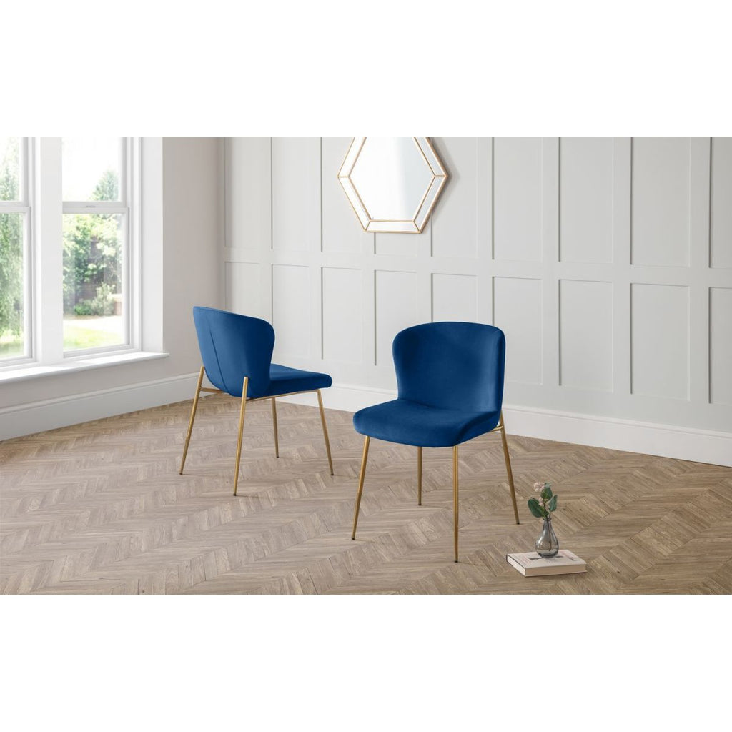 Harper Dining Chair - Blue