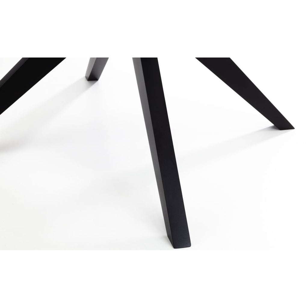Hayden Round Glass 120cm Table