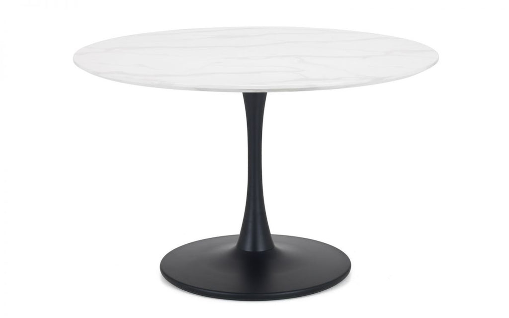 Holland Round Pedestal Table & 4 Delaunay Blue Chairs