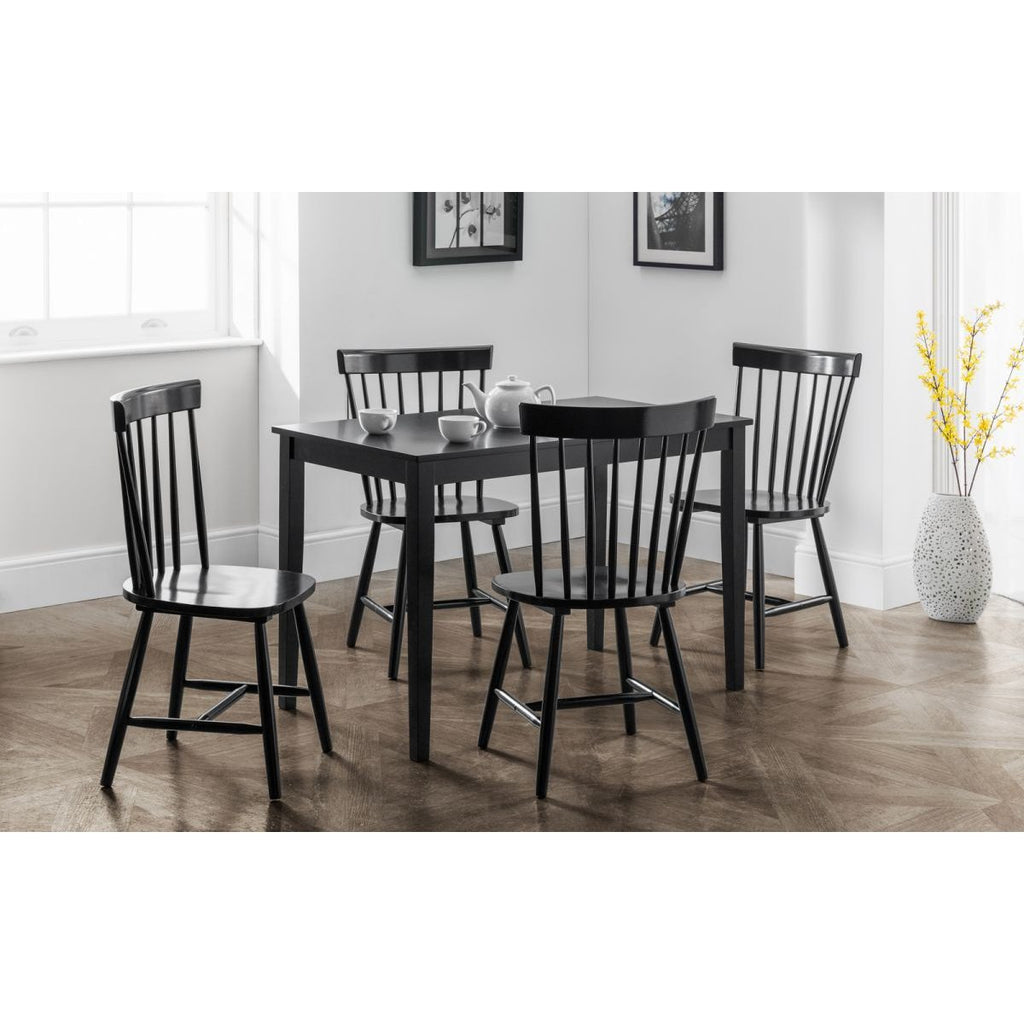 Hudson Black Dining Table