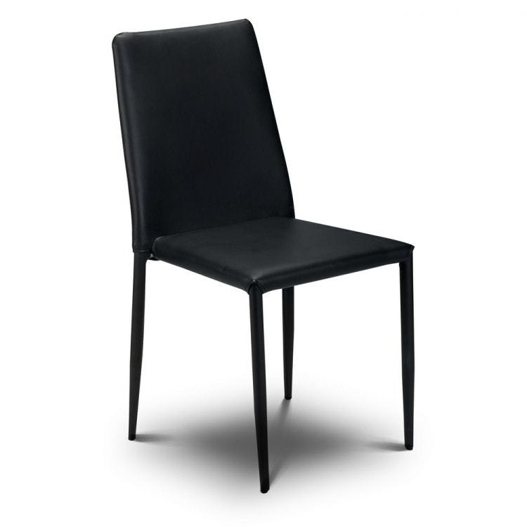 Jazz Stacking Chair - Black