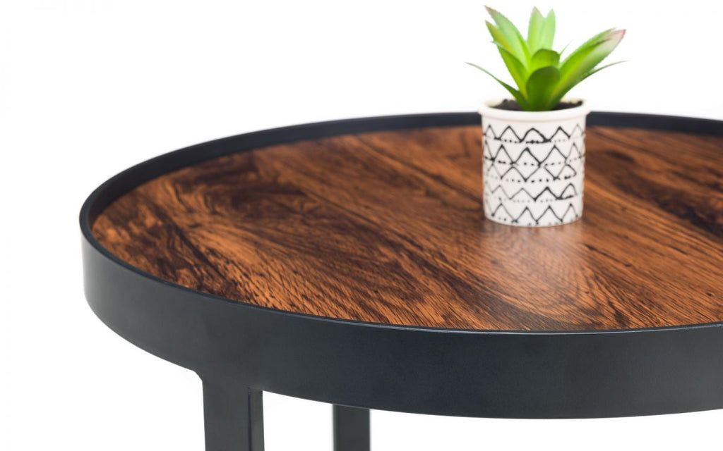 Loft Lamp Table - Walnut