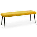 Luxe Low Bench - Mustard