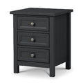 Maine 3 Drawer Bedside - Anthracite