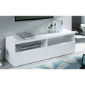 Manhattan High Gloss 2 Drawer Media Unit