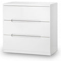 Manhattan 3 Drawer Chest - White