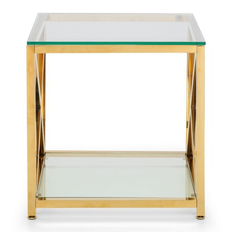 Miami Lamp Table - Gold