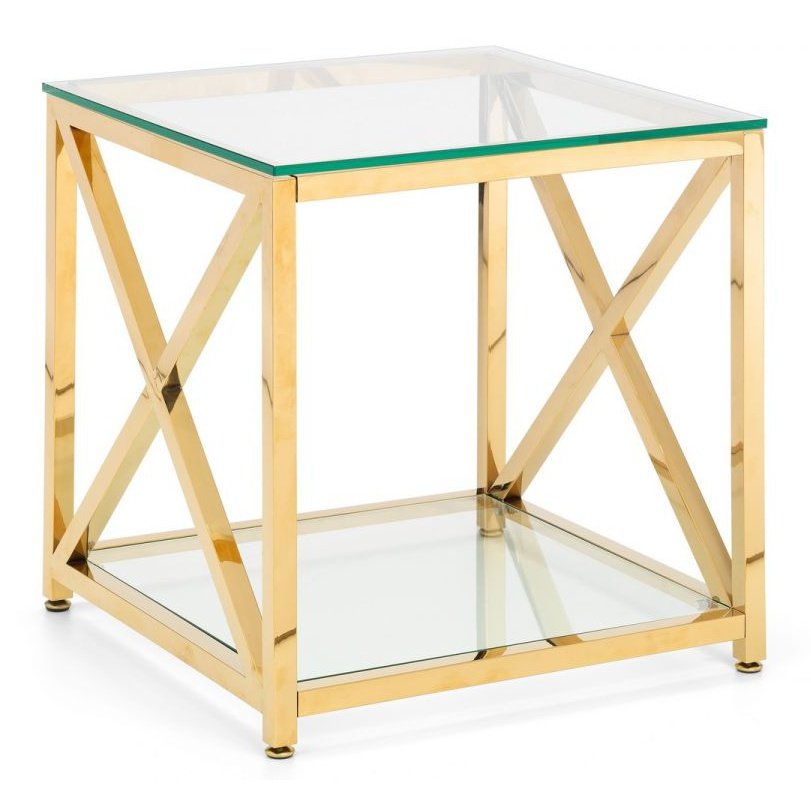 Miami Lamp Table - Gold