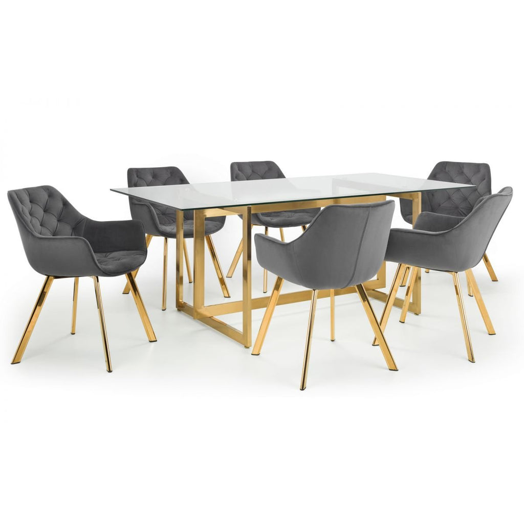 Lorenzo Dining Chair - Grey