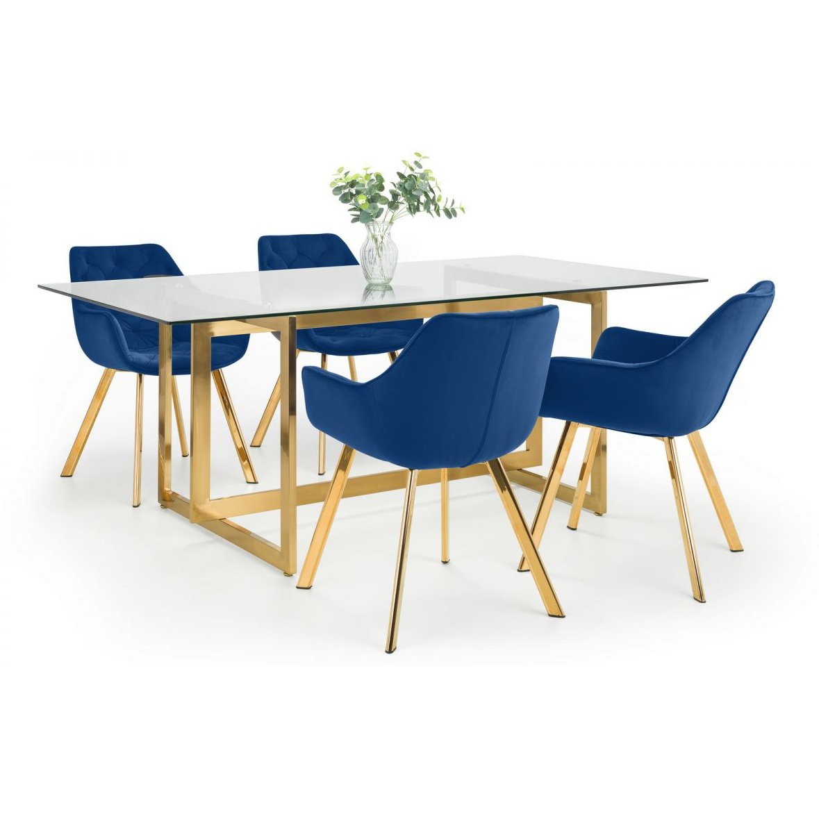 Lorenzo Dining Chair - Blue