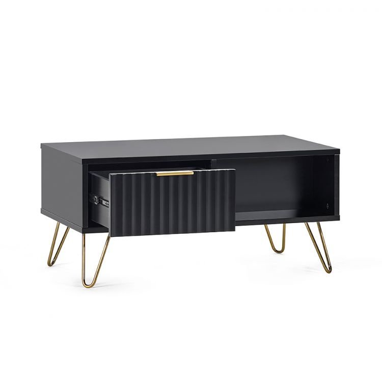 Murano Coffee Table - Matte Black