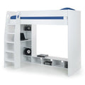 Nebula Gaming Bed with Desk - White
