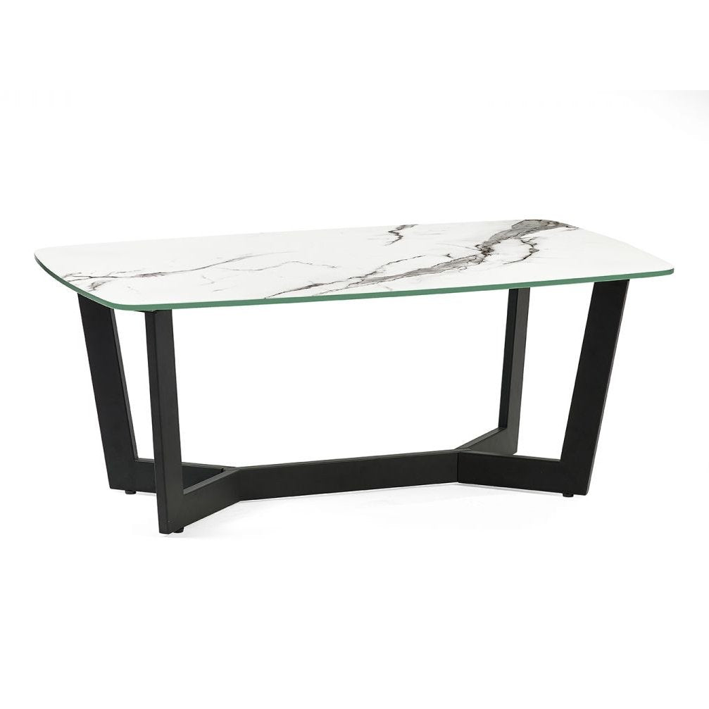 Olympus Coffee Table - White Marble
