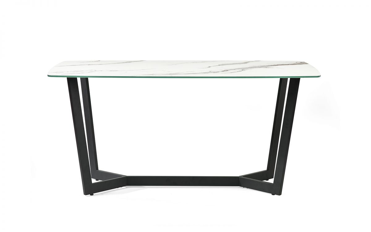 Olympus Dining Table - White Marble