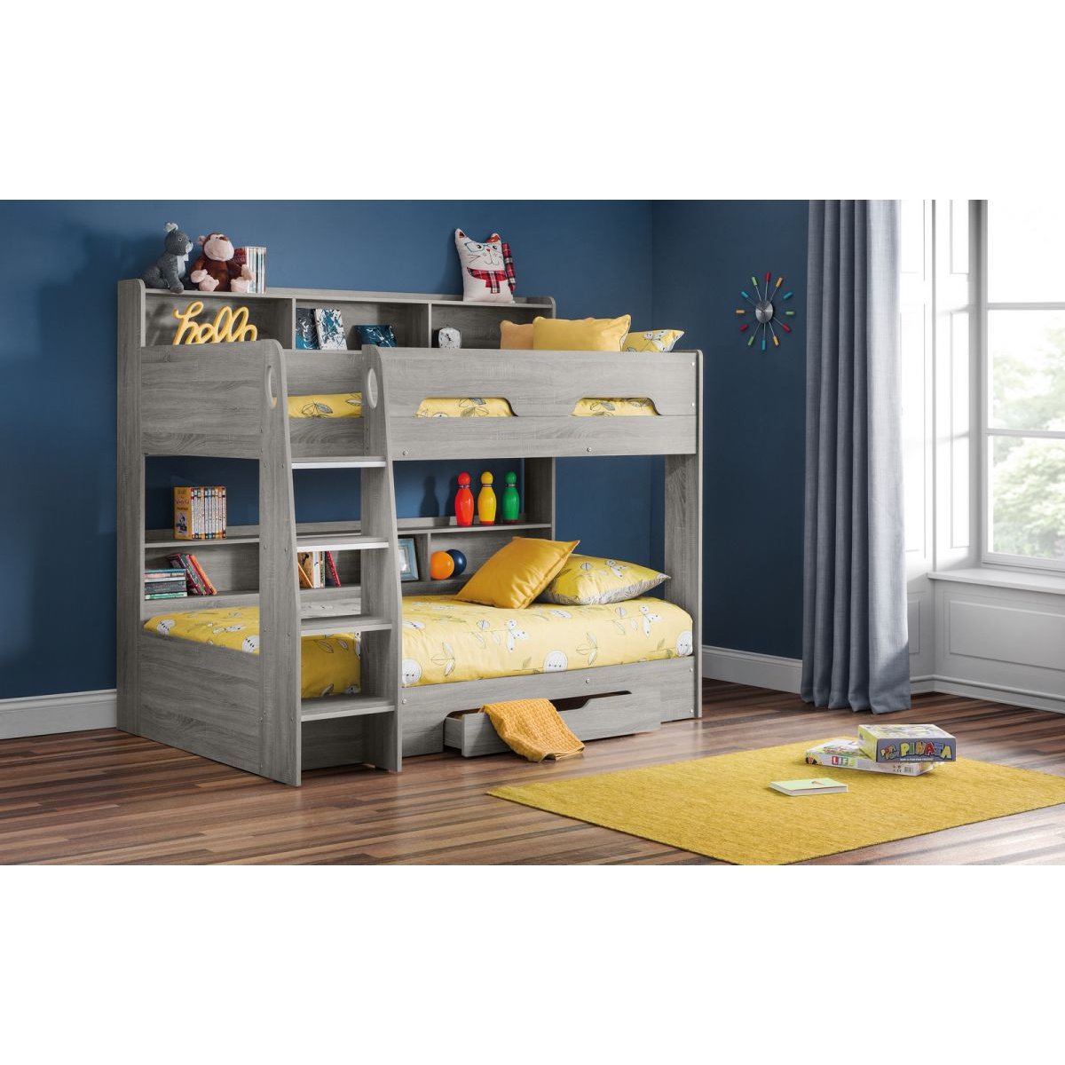 Orion Bunk - Grey Oak