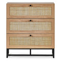 Padstow 3 Drawer Chest - Oak