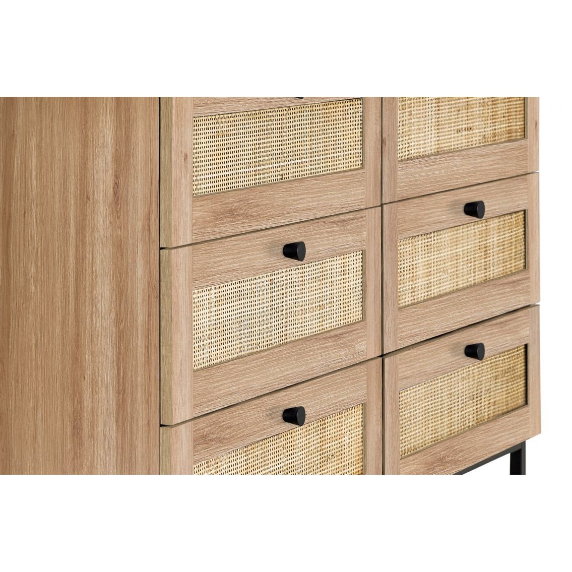 Padstow 6 Drawer Chest - Oak