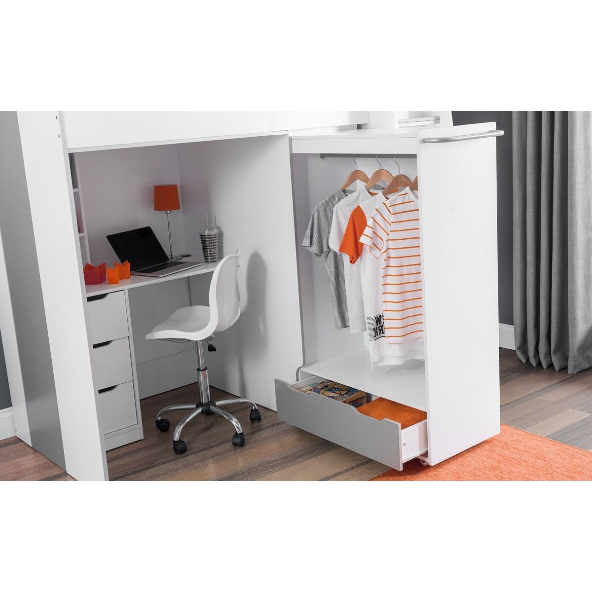 Pegasus Highsleeper - White