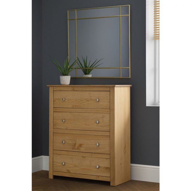 Radley 4 Drawer Chest - Waxed Pine
