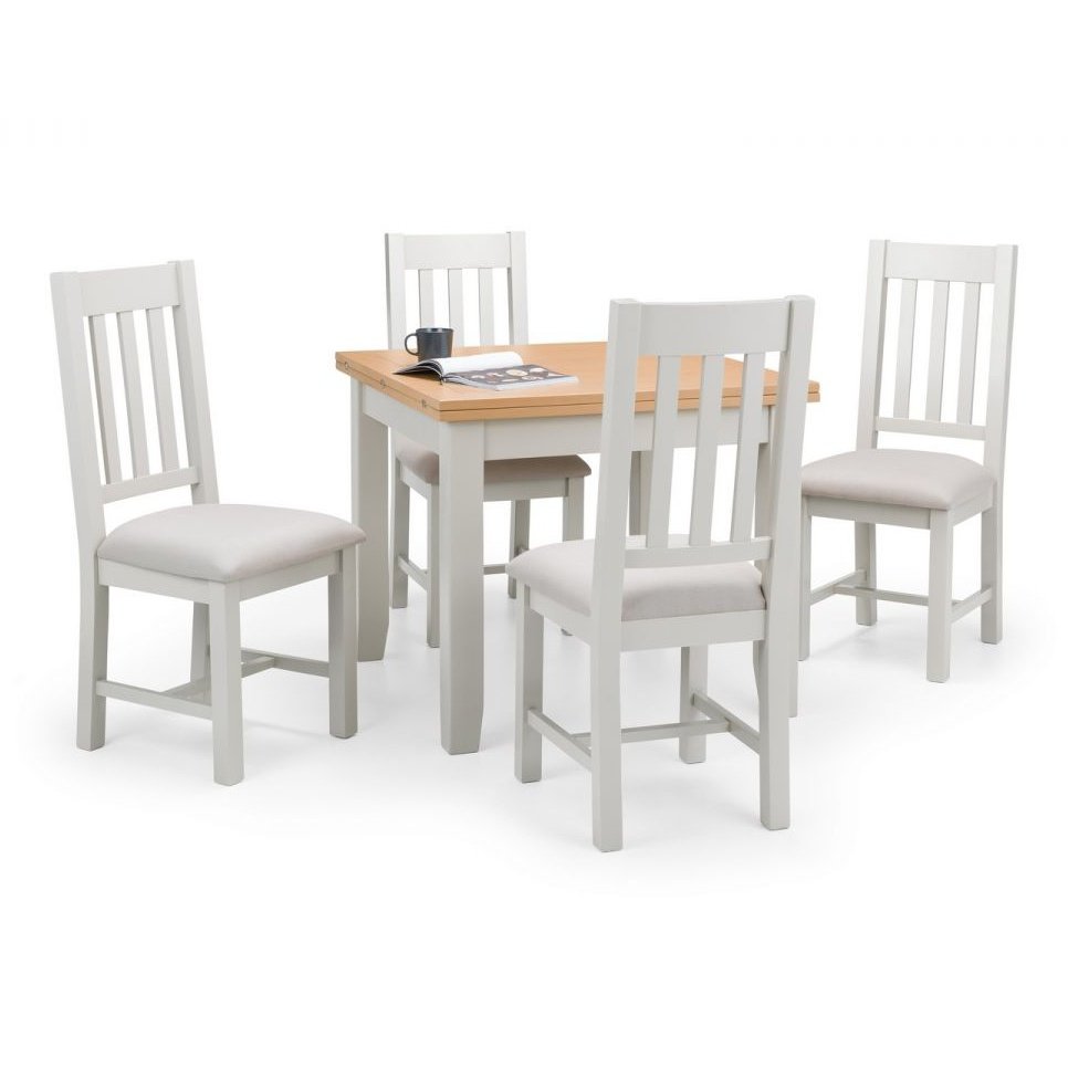 Richmond Flip-top Dining Table - Elephant Grey