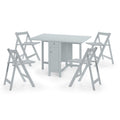 Savoy Dining Set - Light Grey