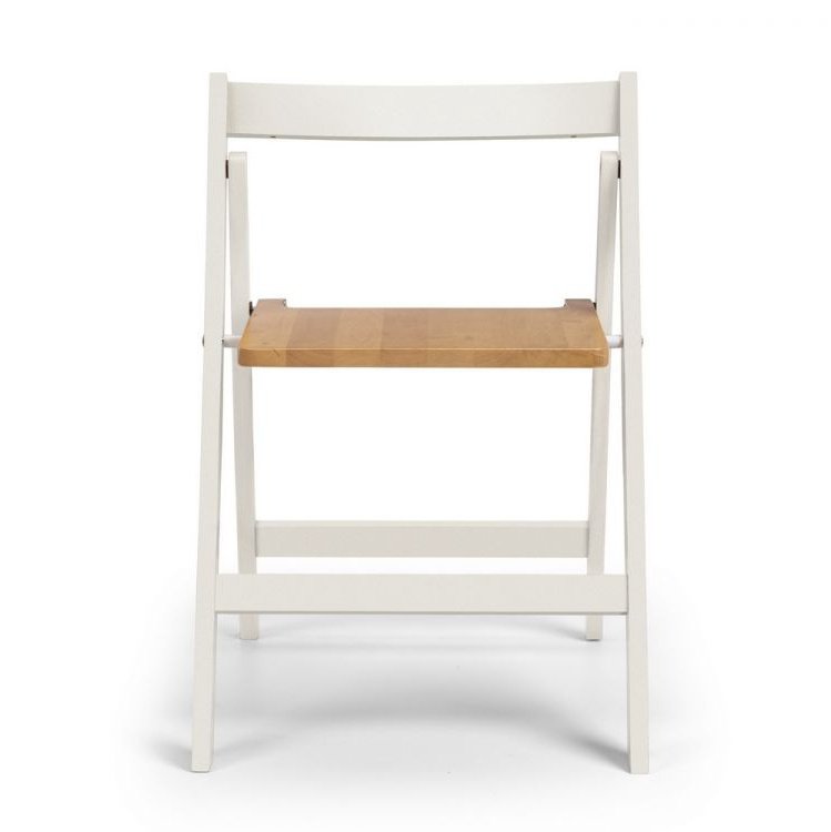 Savoy Dining Set - White / Natural Finish