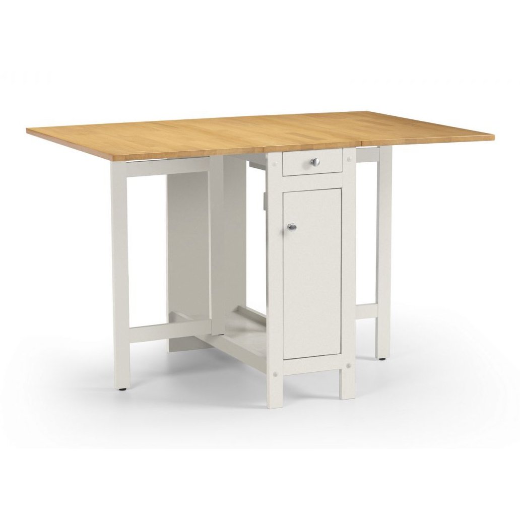 Savoy Dining Set - White / Natural Finish